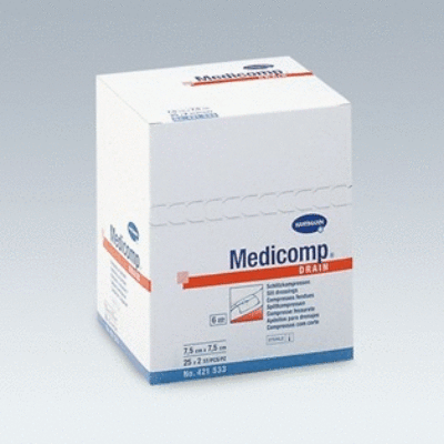 Γάζα Τραχιοστομίας Αποστειρωμένη Medicomp
