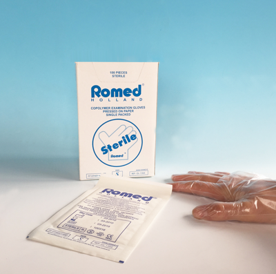 Γάντια Αποστειρωμένα Copolymer Romed