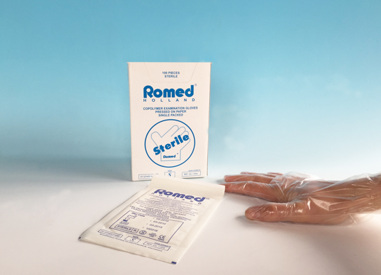 Γάντια Αποστειρωμένα Copolymer Romed