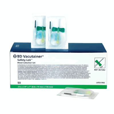 Πεταλούδες Vacutainer 21G x 3/4 BD - Image 2