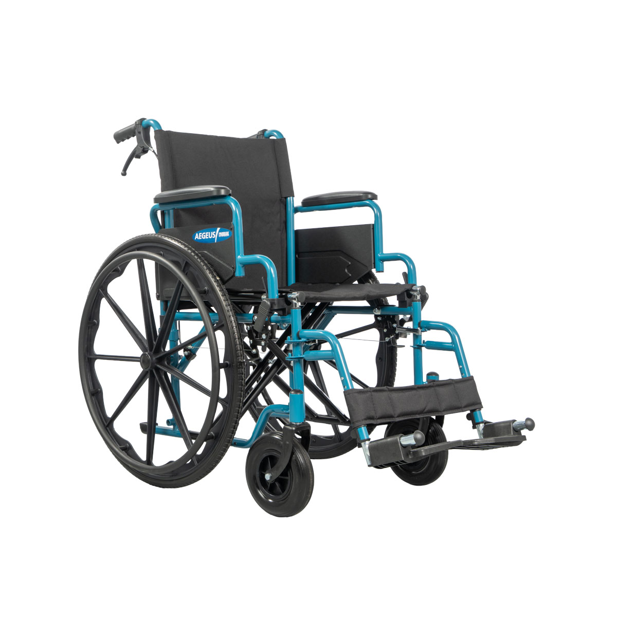 Αναπηρικό Αμαξίδιο Μεγάλοι Τροχοί 46cm AEGEUS