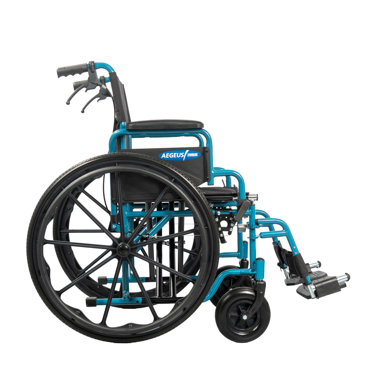 Αναπηρικό Αμαξίδιο Μεγάλοι Τροχοί 46cm AEGEUS - Image 5