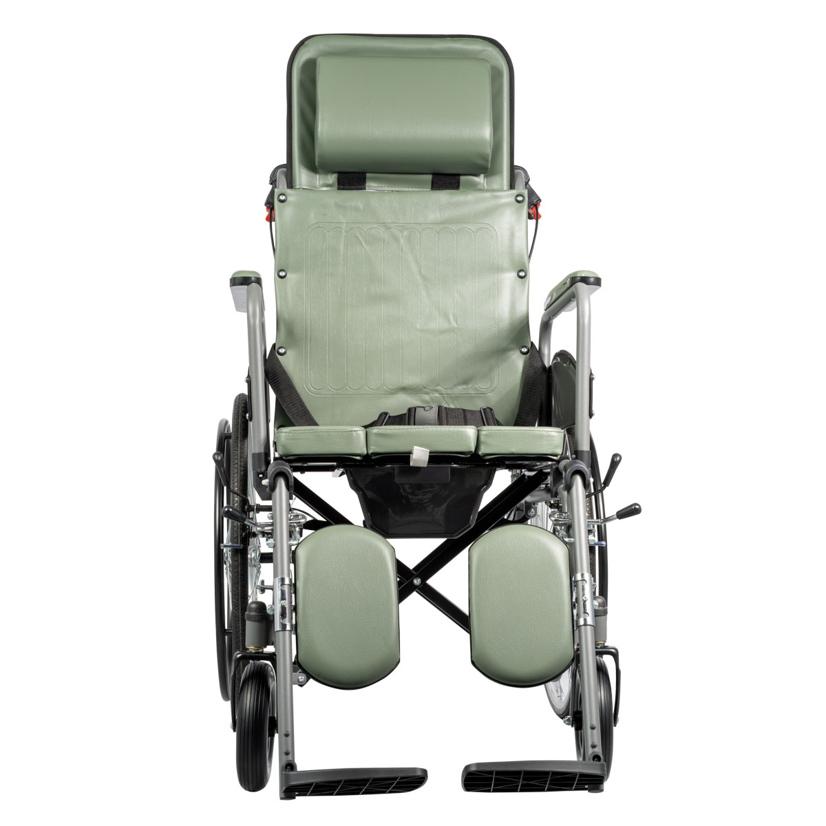 Αναπηρικό Αμαξίδιο με Μεγάλους Τροχούς Reclining και Δοχείο - Image 3