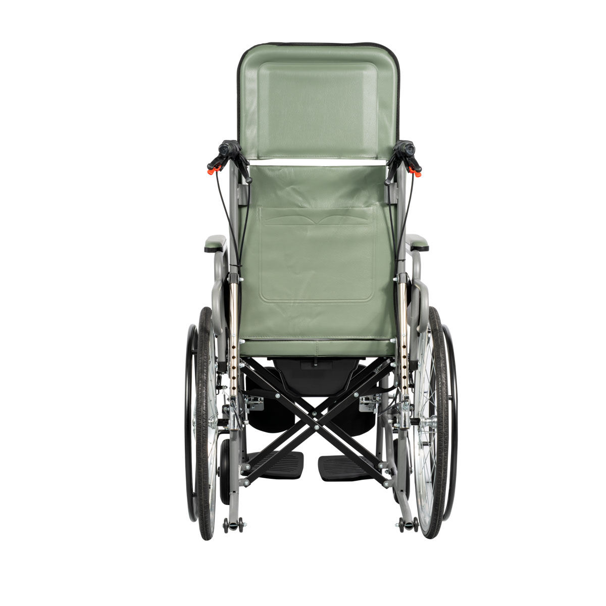 Αναπηρικό Αμαξίδιο με Μεγάλους Τροχούς Reclining και Δοχείο - Image 4