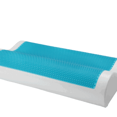 Μαξιλάρι Ανατομικό Αυχένος Gel - Memory Foam 63x34x12cm